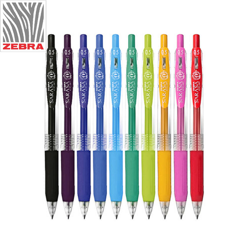 Zebra Pen Sarasa - 4개/세트 지브라 사라사 JJ15 젤 펜