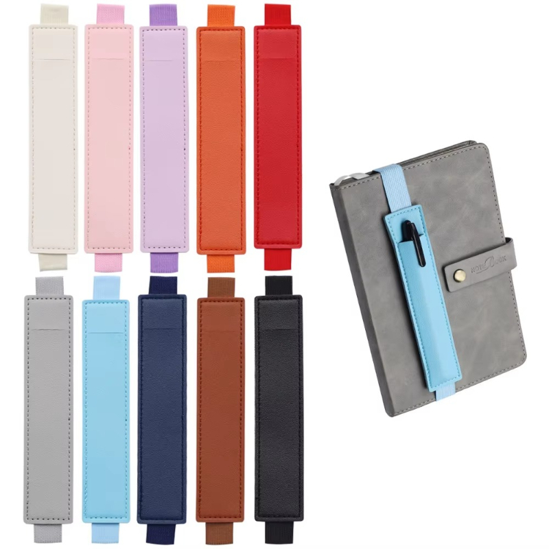 Pen Pouch Roll - 1개입, 탄성 소재 노트북 밴드/연필 케이스/노트북