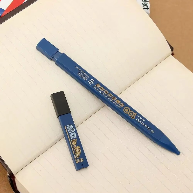 2B 샤프 펜 세트, 펜 1개와 6개의 샤프심 포함,  - Staedtler Pencil Lumocolor 리뷰 및 가격