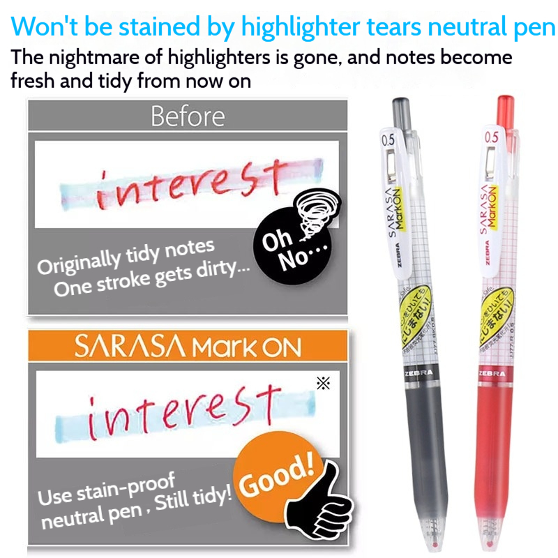 새로운 ZEBRA 0.4/0.5mm 젤 펜 JJ77 얼 - Zebra Pen Sarasa 리뷰 및 가격