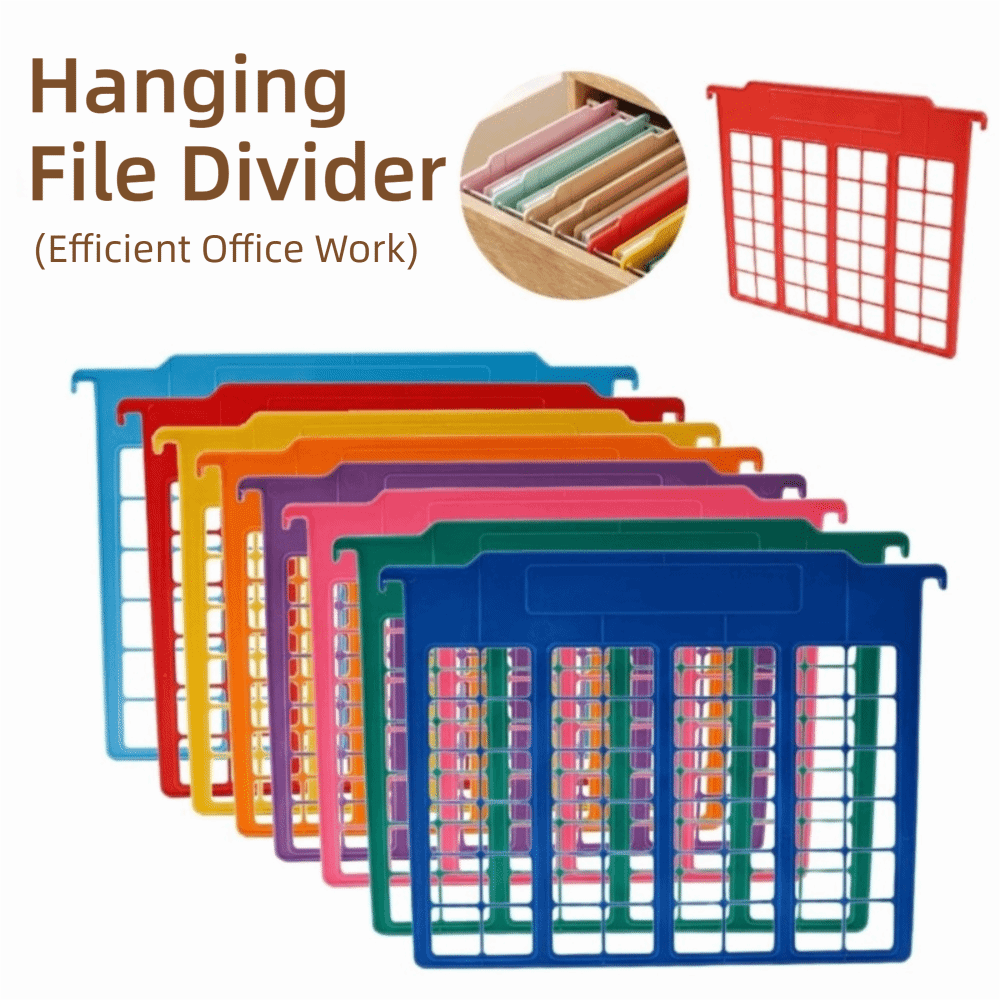 8개입 내구성 있는 플라스틱 걸이형 파일 분리대 A4  - File Folder Hanging 리뷰 및 가격