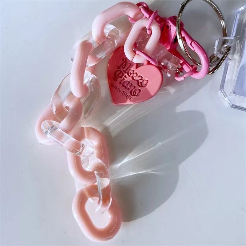 Kpop 아이돌 사랑 사진 앨범 펜던트 엽서 사진 체인 - Stationery And Office Supply Chain 리뷰 및 가격