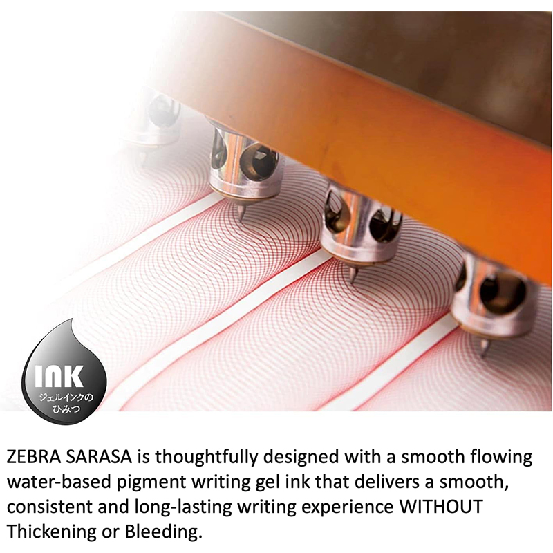ZEBRA 레트로 롤러볼 젤 펜 0.5 올메탈 무광 마 - Zebra Pen Sarasa 리뷰 및 가격